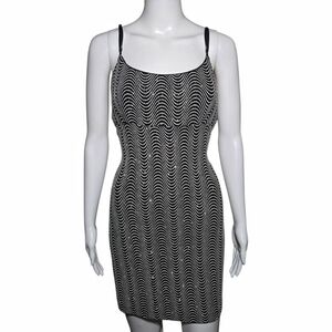 Y2K Sparkly Swirl Mini Dress